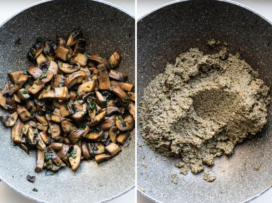Handmade tortellini w/ a mushroom filling {vegan} - Marta's Plants